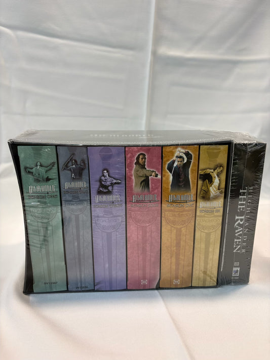 Highlander The Complete Series Seasons 1-6 + The Raven DVD Box Set — Sealed, Anchor Bay