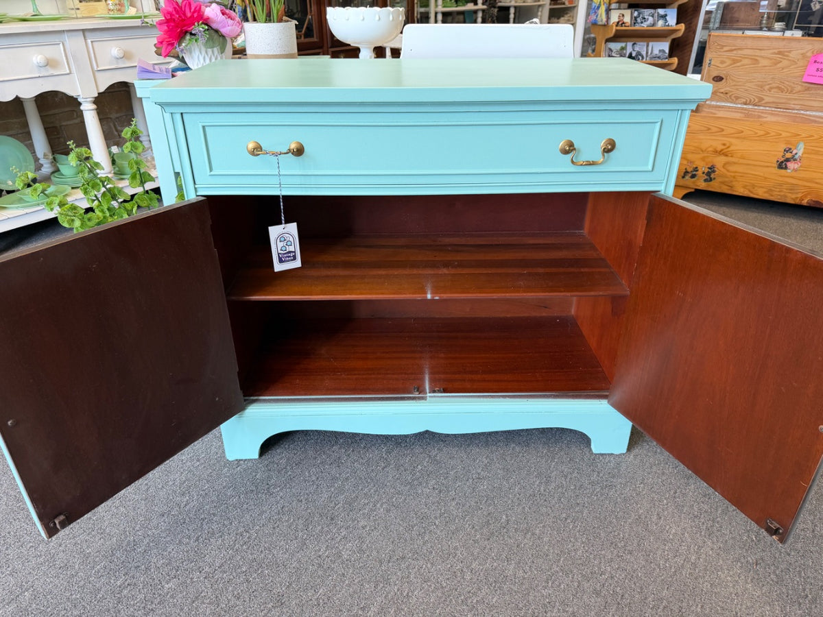 Vintage Mahogany Sideboard Refinished in Wise Owl Higgins Lake