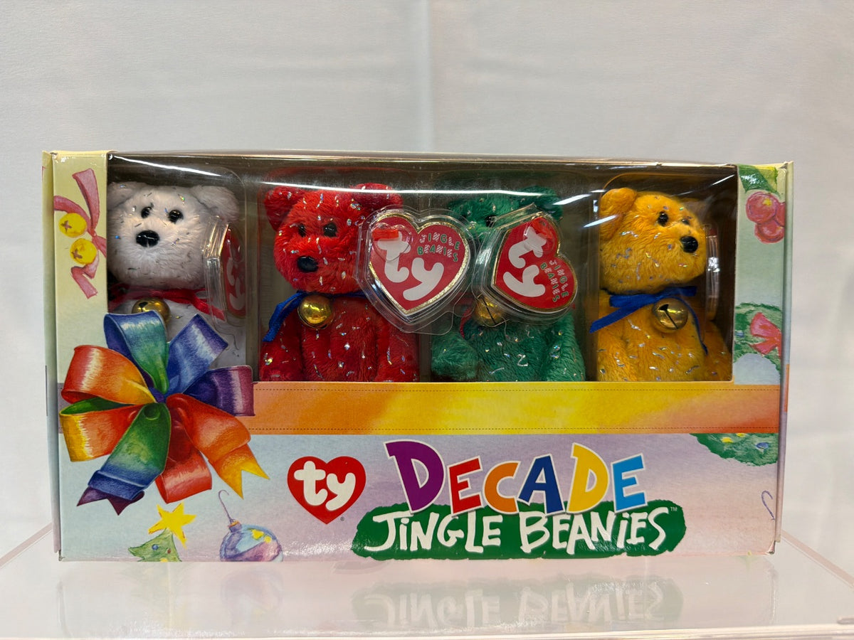 Ty Decade Jingle Beanies Collector Gift Box Set, 2003 — Sealed